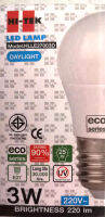 หลอดไฟ LED ECO 3W แสงขาว HI-TEK