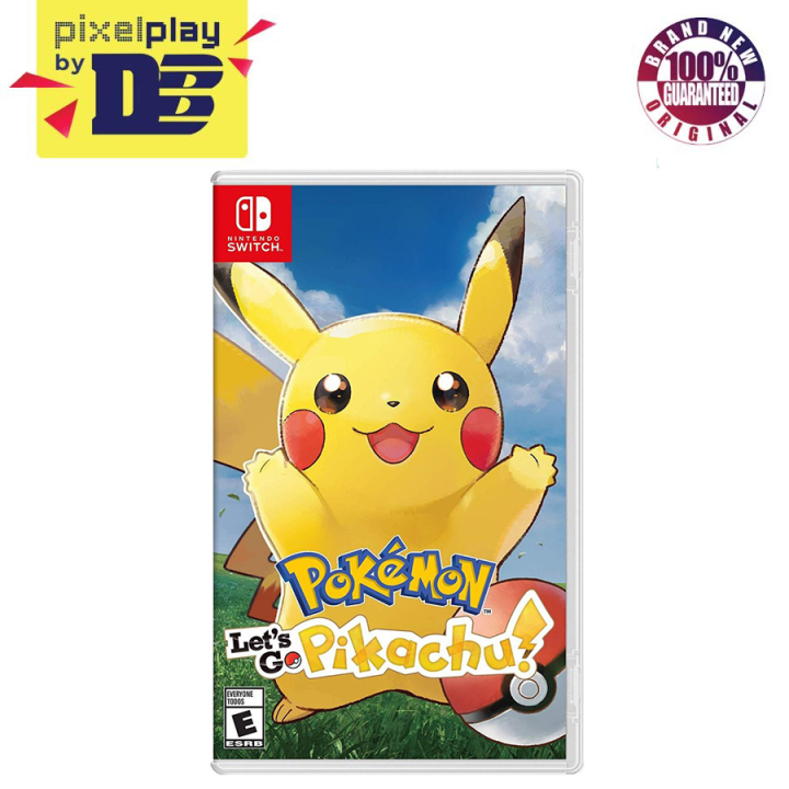 Nintendo Switch Pokemon Lets Go Pikachu (MDE) Lazada PH