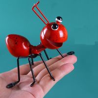 【CC】◙┅☒  Wrought Iron Ant Ornaments Garden Decoration Potted Computer Desktop Kids New