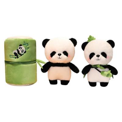 Stuffed Panda Plush Soft Cute Cartoon Plush Toys Huggable Panda Toy Non-Fading Realistic Cuddly Plush Panda Toy Multifunctional Giant Panda Doll for Valentines Day Gifts welcoming