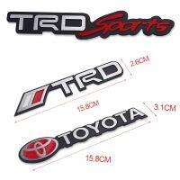 Hot New Ready Stock Auminum TRD Car Motor Sports Car Emblem Badge Sticker Toyota COD zhi