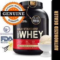 Original เวย์โปรตีน Whey Protein 5 lb Gold Standard 100% - Vanilla Ice Cream