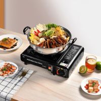 【LZ】⊕✁  Cassette Fogão a Gás Portátil Ao Ar Livre Churrasco Fogão Piquenique Hot Pot Camping Cooker