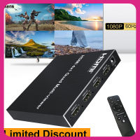 4X1HDMI Quad Multi-Viewer 1080P 60Hz 2 3 4หน้าจอ Segmentation HDMI Multipviewer ที่ไร้รอยต่อพีซีไปยังทีวี Multi Viewer