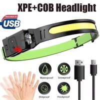 New Induction Cob Headlamp Outdoor Riding Night Running For Women Only Run Light Usb Strong Light Fishing Headlamp CHN-Q