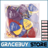 Ecccs Alice Single Multi Thickness Guitar Picks Plectrum Assorted Colors Guitarra Puas Palheta Musicies 28hot Utility 【hot】 1