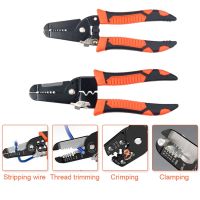 【LZ】✶♦  Multifuncional Stripper Fio Alicate Fio Eletricista Peeling Cabo de Rede Doméstica Fio Stripper Ferramentas Extrator 12 em 1