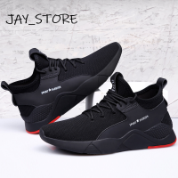 JAY_STORE  รองเท้าผ้าใบผู้ชาย รองเท้ากีฬาผช รองเท้าแฟชั่นผู้ชาย ใส่สบาย 2023ใหม่ XYD23A0UZ9 43Z231027