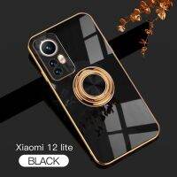 [COD] เหมาะสำหรับ Xiaomi 12 lite เคสศัพท์มือถือแบบใหม่แหวนแม่เหล็กไฟฟ้า k40sk50pro เคสป้องกันกันกระแทกแฟชั่น