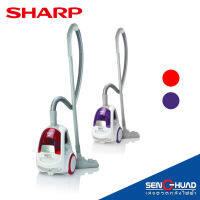 SHARP เครื่องดูดฝุ่นแบบกล่อง (1,600 วัตต์ , 1 ลิตร) รุ่น EC-NS16-R,V (สินค้ารับประกัน 1 ปี)