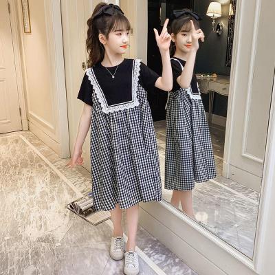 Bannis Childrens Fashion High Quality korean dress for kids girl casual clothes 3 to 4 to 5 to 6 to 7 to 8 to 9 to 10 to 11 to 12 to 13 to 14 year old Birthday tutu Princess 2023 new style black Dresses for teens girls #BND-824
