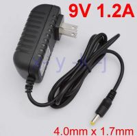 1.4A 1.3A 1.2A DC 9V 1ชิ้น,1.5A โปรแกรม IC ตัวแปลง AC 100V-240V ปลั๊กอะแดปเตอร์แปลงไฟ DC 4.0มม. X 1.7มม.