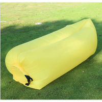 Trend outdoor products fast infaltable air sofa bed good quality sleeping bag inflatable  lazy bag beach sofa 200*72cm