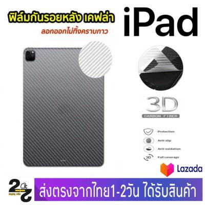 ฟิล์มหลัง เคฟล่า iPad รุ่น iPad2/3/4,Mini1,Mini2,Mini3,Mini4,Mini5,Mini6,Air1,Air2,Air3,Air4,Air5,Pro9.7