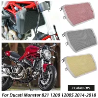 อุปกรณ์ป้องกันฝาครอบฉากป้องกันเครื่องทำความร้อนมอเตอร์ไซค์ Monster821สำหรับ Ducati Monster 821 Monster 1200 1200S 2014 2015 2016 2017 2018