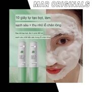 Mặt nạ sủi bọt thải độc GINBI rau má giảm mụn sạch sâu dưỡng trắng cấp ẩm