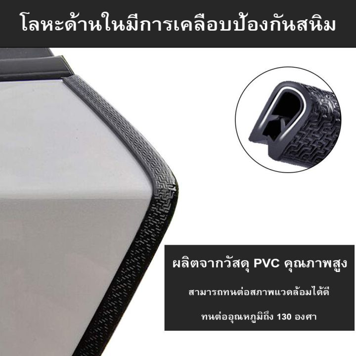 ยางกันกระแทก-ยาว5m-ยางกันกระแทกขอบประตูรถ-แบบหนาพิเศษ-เส้นตัดขอบประตูรถ-เส้นตัดขอบประตู-ยางขอบประตูรถ-ขอบประตูรถ-มีให้เลือก-5-สี