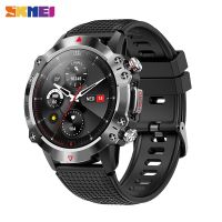 SKMEI 450mAh Bluetooth Call Smartwatch 1.39 นิ้วกันน้ํา Pedometer Heart Rate หน้าจอ Sport Smart Watches Men สําหรับ android ios