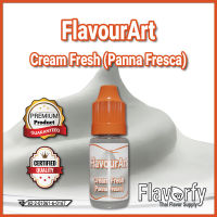 Flavour Art Cream Fresh (Panna Fresca) - กลิ่นครีมสด - กลิ่นผสมอาหาร - ผ่านการรับรองจาก อย. ประเทศไทย บรรจุและขายโดย Flavorfy กลิ่นผสมอาหารอเนกประสงค์ เหมาะสำห