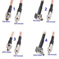 ☊▥✈ JXRF Connector TS9 Female to TS9 CRC9 Male Extension Cable RG316 Adapter Coaxial Pigtail Cable For 3G 4G Antenna