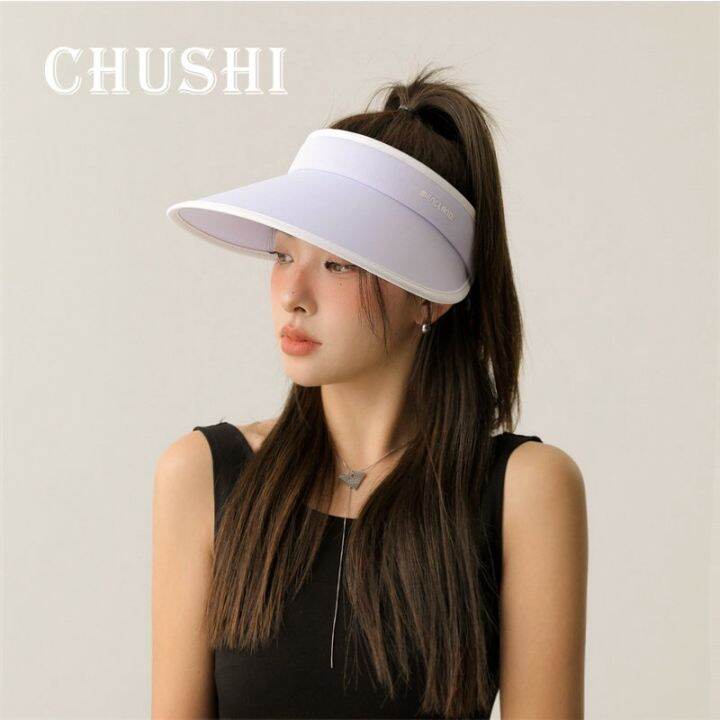 chushi-พร้อมส่ง-ur-ef-หมวกกันแดด-ป้องกันรังสีอัลตราไวโอเลต-เหมาะกับฤดูร้อน-สําหรับผู้หญิง-2023