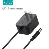 KUTOU 12V 1A AC 100V-240V อะแดปเตอร์แปลงไฟ EU US ใหม่ปลั๊กไฟ UK AU สำหรับทีวีเครื่องจ่ายพลังงานสำหรับกล้องโทรศัพท์อะแดปเตอร์อีเทอร์เน็ต