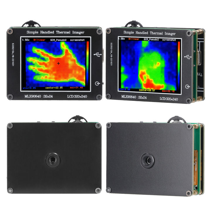 kkmoon-24-32-pixel-infrared-sensor-simple-handheld-thermal-imager-แบบพกพา2-0นิ้วจอแสดงผล-lcd-240-320ความละเอียด-clear-definition-การถ่ายภาพกล้อง-40-c-ถึง300-c-เครื่องวัดอุณหภูมิ