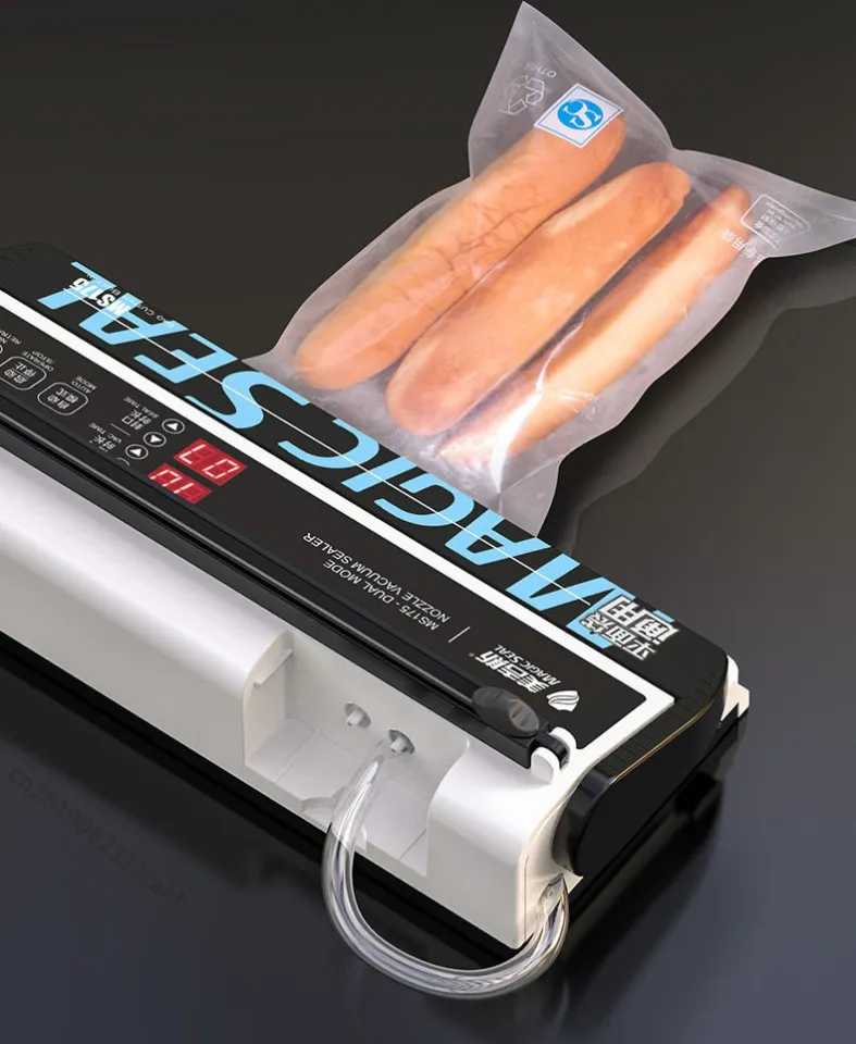 MAGIC SEAL MS175 Electric Vacuum Food Sealer Wet Vacuum Sealer Machine  Professional Home Food Vacuum Sealer Packaging