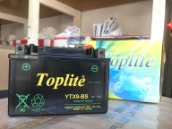 HCMBình ắc quy xe máy Toplite YTX9-BS 12V-8AH thumbnail