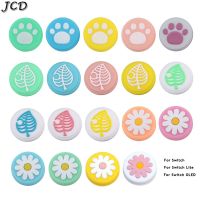 JCD 2pcs Analog Thumb Grips for Switch Joy Con Lite OLED JoyCon Controller Thumbstick Case Joystick Cover Controllers