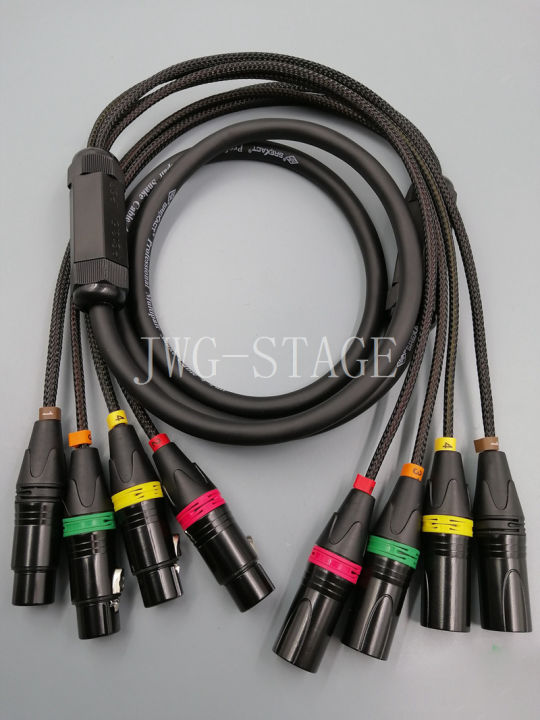 2เมตรความยาว1ถึง4-splitter-dmx512ชายและหญิง-dmx-สายสัญญาณ4ch-สัญญาณการเชื่อมต่อสาย