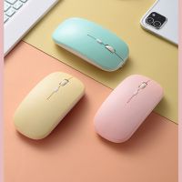 Rechargeable Wireless Bluetooth Mouse For iPad Samsung Huawei MiPad 2.4G USB Mice For Android Windows Tablet Laptop Notebook PC