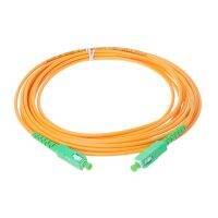 SC/APC-SC/APC-SM 3มม. สายจัมเปอร์ไฟเบอร์ออปติก Single Mode Extension Patch Cord