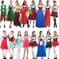 German Oktoberfest clothing for men and women Reception party wear Promotional Stage High-end winery overalls