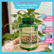 Viên lợi sữa cỏ cà ri Nature s Garden Fenugreek 610mg của Anh hộp 100 viên