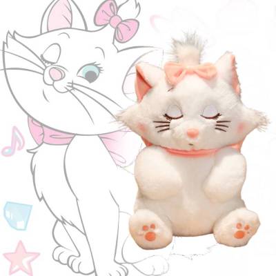 Mary Plush Cat Doll Valentines Day Childrens Day Christmas Figure Gift Stuffed