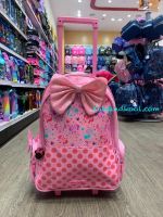 เป้ล้อลากมีไฟ Smiggle Light up Trolly backpack - minnie