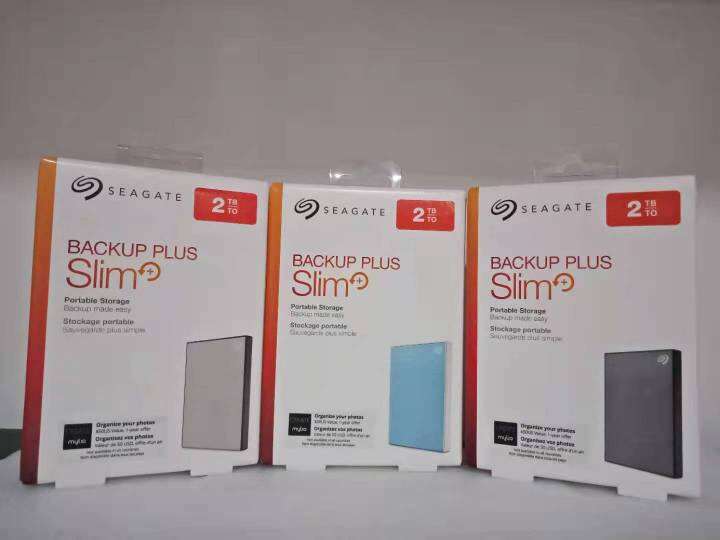 Seagate 2gb External Hard Drive Backup Plus Slim Lazada PH