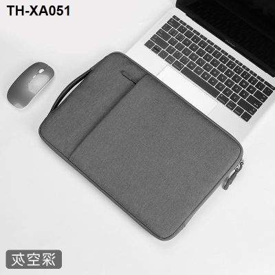 Computer bag 13.3 inches for huawei notebook 14 portable bladder business men and women plush shock