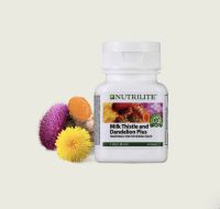 ? มิลค์ ทิสเซิล แอนด์ แดนดิไลออน พลัส Nutrilite Milk Thistle and Dandelion Plus 60 Tablets