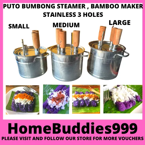 STAINLESS PUTO BUMBONG STEAMER , PUTO BONGBONG STEAMER / BAMBOO MAKER