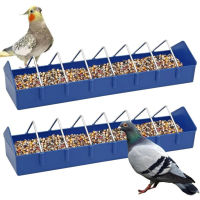 Pigeon Feeder หนาที่ถอดออกได้ Splash-Proof ความจุขนาดใหญ่ชามใส่อาหารคอนเทนเนอร์อาหารเครื่องมือ