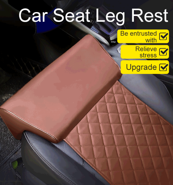 Car leg rest universal extended modified leg cushion seat