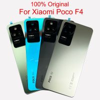 กระจกด้านหลังแบบดั้งเดิมสำหรับ Xiaomi F4 Poco ฝาหลังปิดโทรศัพท์อะไหล่ฝาหลังปลอกหุ้มช่องหลังพร้อมเลนส์ Cmaera