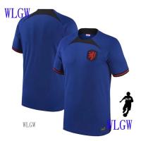 Most popular 【WLGW】Football Jersey 2022-2023 Netherlands Jersey Away Soccer Jerseys Shirt S-XXL