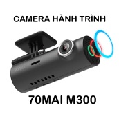 Camera Hành Trình Ô tô Xiaomi 70mai M300 Phiên Bản QUỐC TẾ Độ Nét Cao Kết Nối WiFi Tiện Lợi độ phân giải 1296P