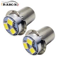 ∋ RUIANDSION 2Pcs P13.5S PR2 AC/DC 3V 4.5V 6V 12V 18V Bike Tail LED Bulb 4300K 6000K Nopolar For 2D 3D 4D Maglite Flashlight 150Lm