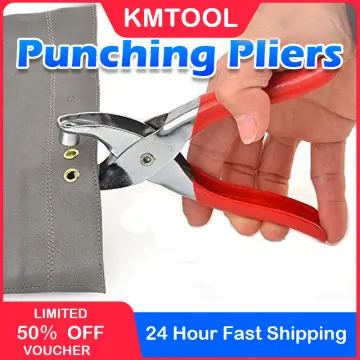 3 Piece Punch And Eyelet Plier Set - Machine Mart - Machine Mart