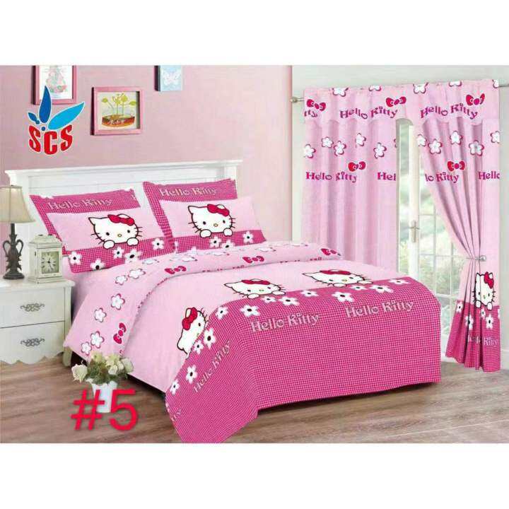 HM NEW SCS Cartoon Character BED SHEET 4IN1 Lazada PH