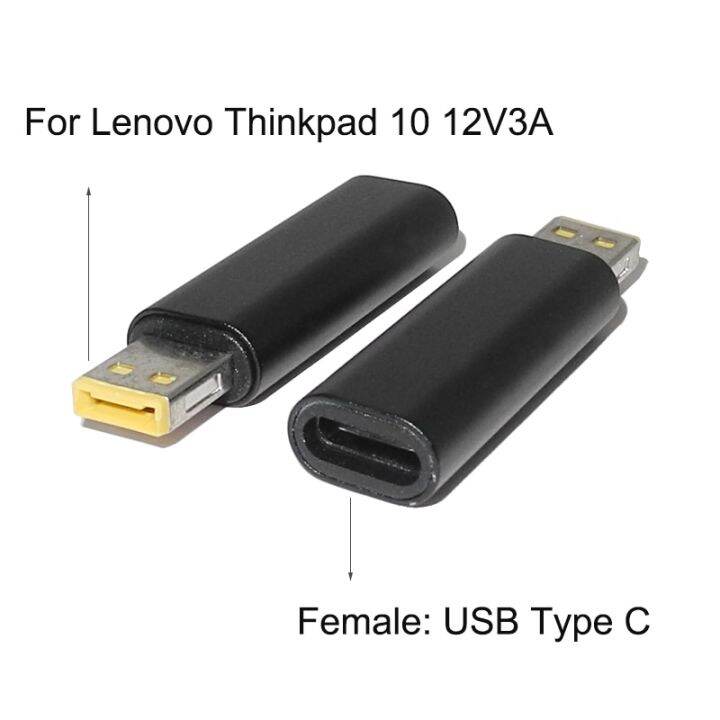 usb-type-c-adapter-converter-for-lenovo-thinkpad-10-helix-2-4x20e75066-tp00064a-12v-3a-laptop-charger-power-adapter-connector-led-strip-lighting